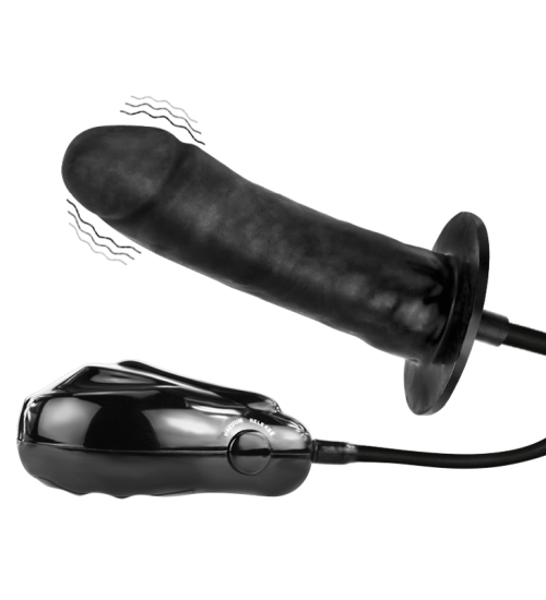 Automatycznie pompowane dildo analne