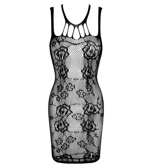 Czarna koronkowa sukienka