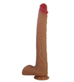 Ogromne silikonowe dildo z przyssawką