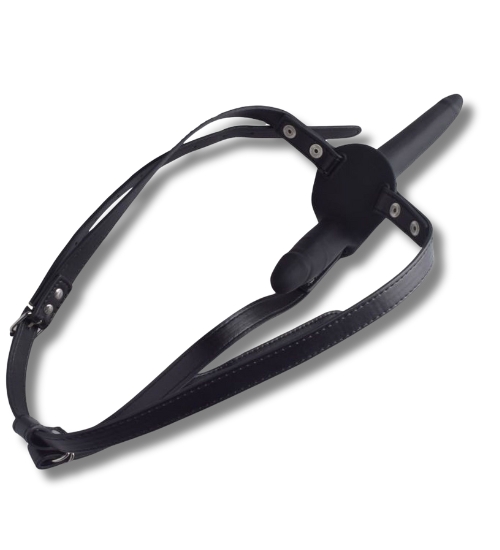 Czarny podwójny strap on