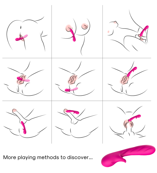 Masażer łechtaczki - Romance pink