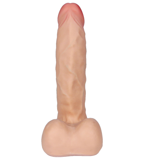 Duże wibrujące dildo na przyssawce