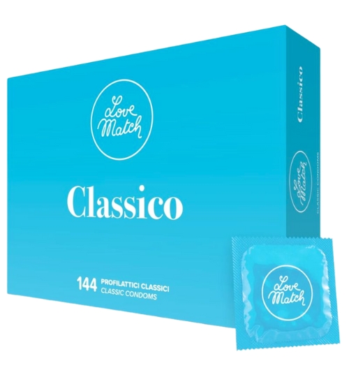 Zestaw klasycznych prezerwatyw 144 sztuk