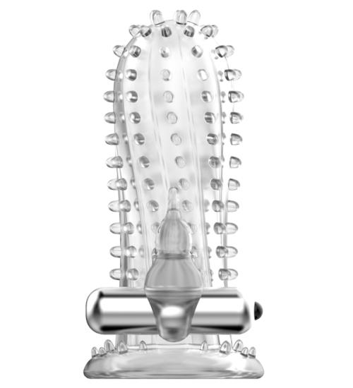 Wibrująca nakładka ze stymulatorem