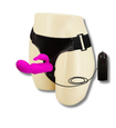 Strap-on króliczek ze stymulatorem