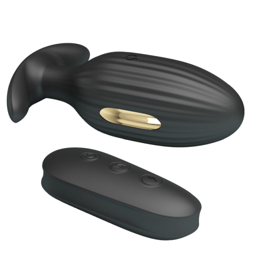 Pozłacany korek z prądem i pilotem