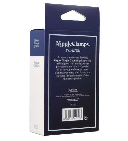 Eleganckie zaciski na sutki