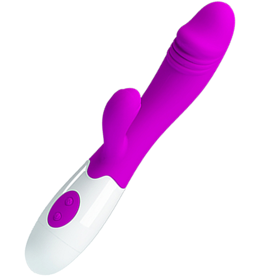 Wibrator ze stymulatorem - 30 wibracji