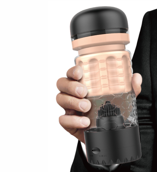 Pochwa z wibracjami - w przezroczystej tubie