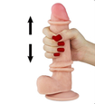 Dildo z elastyczną skórą