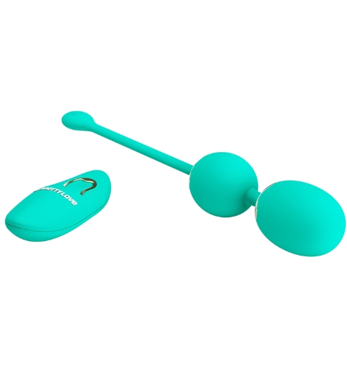 Zielone kulki z bezprzewodowym pilotem