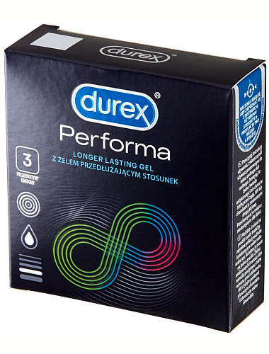 Prezerwatywy Durex Performa - 3 szt.