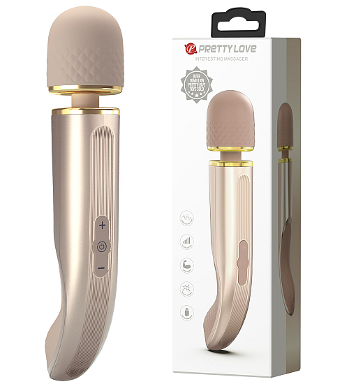 Ekskluzywna różdżka z silnymi wibracjami