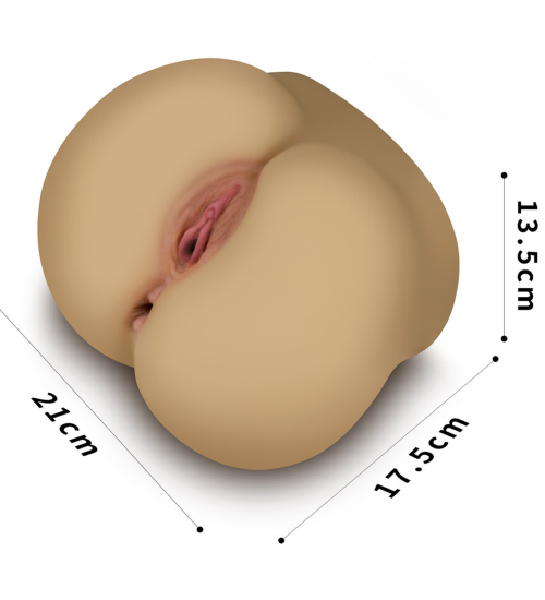 Maga realistyczna pochwa i anus kobiety