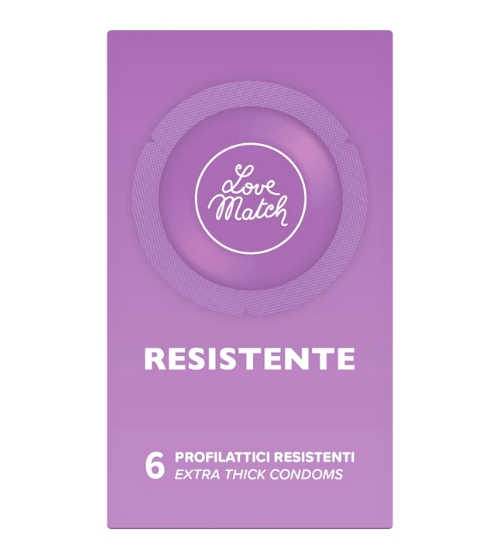 Dyskretne mocne prezerwatywy 6 szt