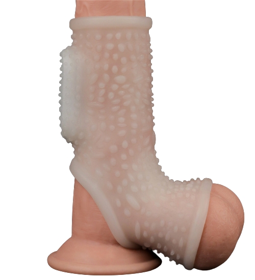 Wibrująca nakładka z wypustkami