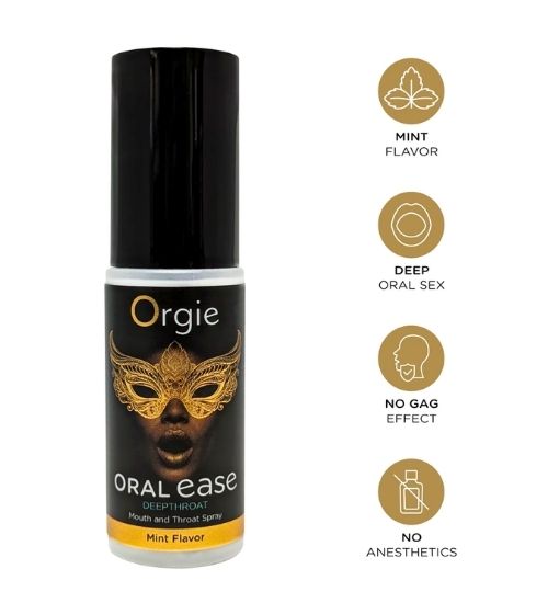Miętowy spray do głębokiego gardła 15 ml