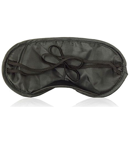 Czarna maska na oczy