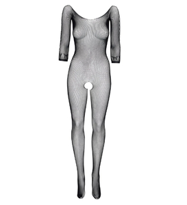 Bodystocking z cyrkoniowym wykończeniem