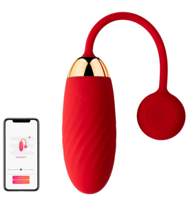 Wibrujące jajko Svakom Red - sterowane aplikacją mobilną
