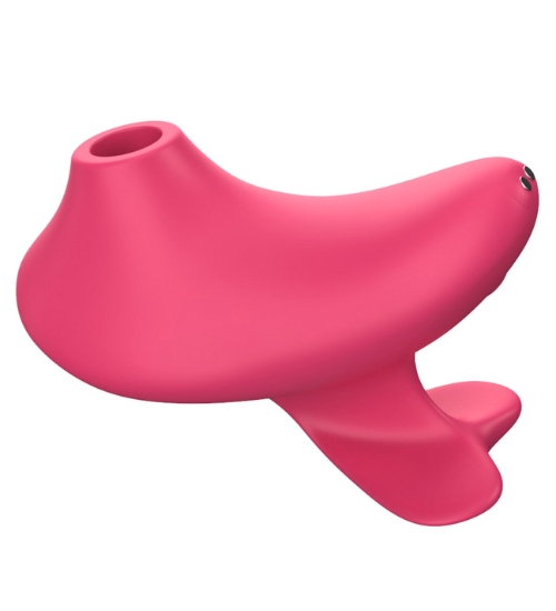 Czerwony stymulator łechtaczki - 10 trybów