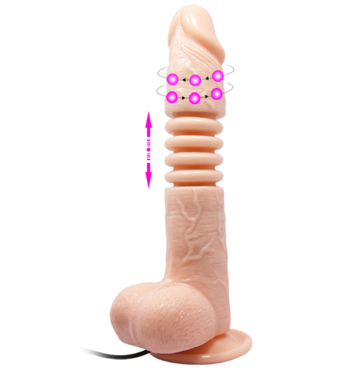 Realistyczny wibrator rotacyjny