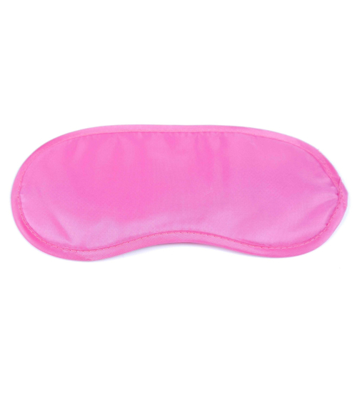 Różowa maska na oczy