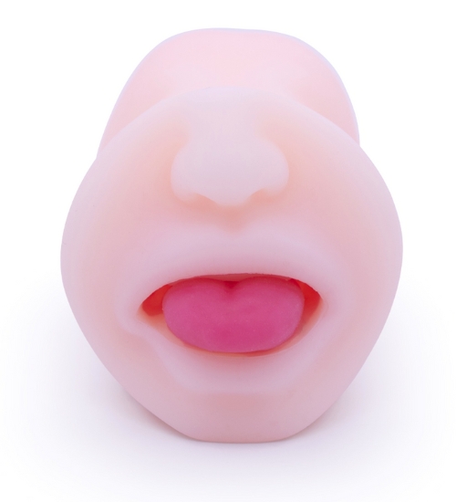 Poręczny masturbator oralno - waginalny