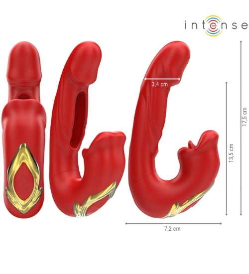 Wibrator z języczkiem przyjemności