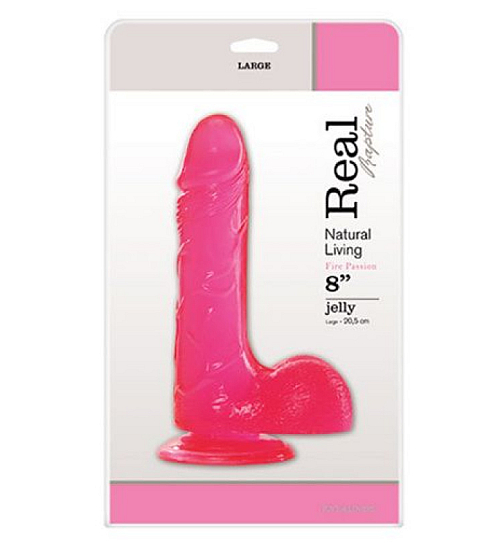 Sprężyste dildo z przyssawką