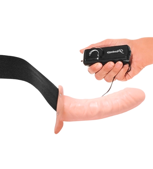 Pusty penis Strap-On + wibracje