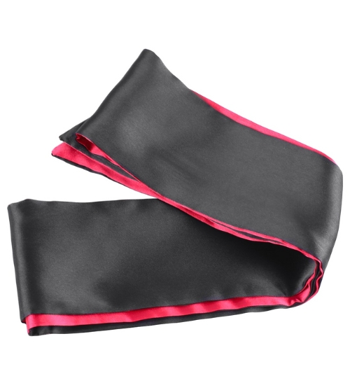 Satynowa opaska na oczy lub do krępowania