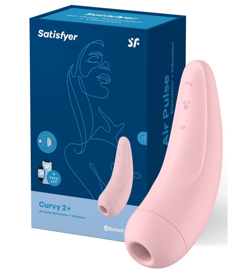 Bezdotykowy stymulator z falami powietrza i wibracjami