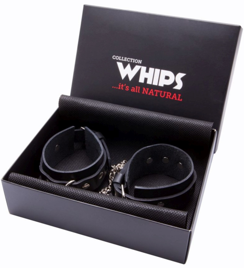 Kajdanki męskie skórzane