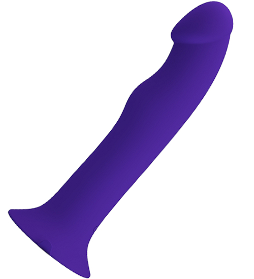 Dildo z wibracjami i pulsacyjnym wnętrzem