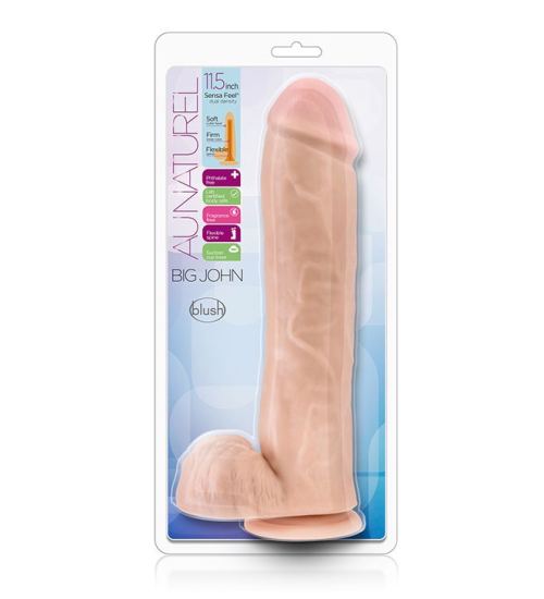 Dildo z ultra realistyznego materiału