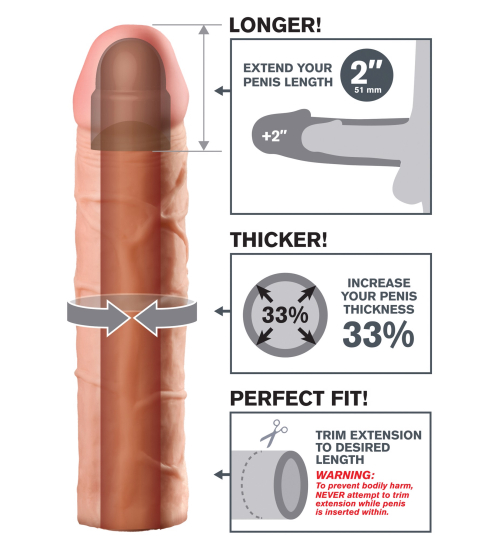 Przedłużka X-Tensions - Penis większy o 5cm