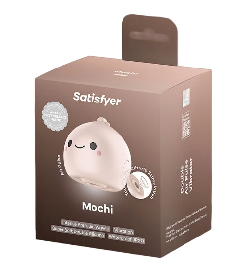 Stymulator łechtaczki Mochi - fale ciśnienia i wibracje