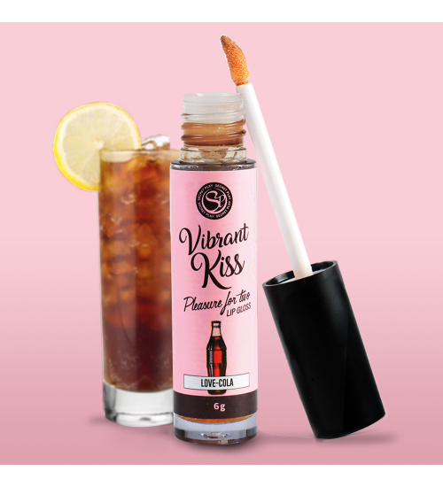 Lip Gloss Vibrant - wibrujący błyszczyk cola