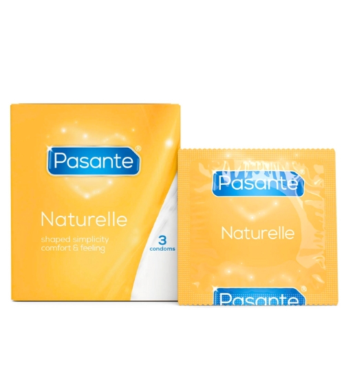 Prezerwatywy Pasante Naturelle - 3szt. 