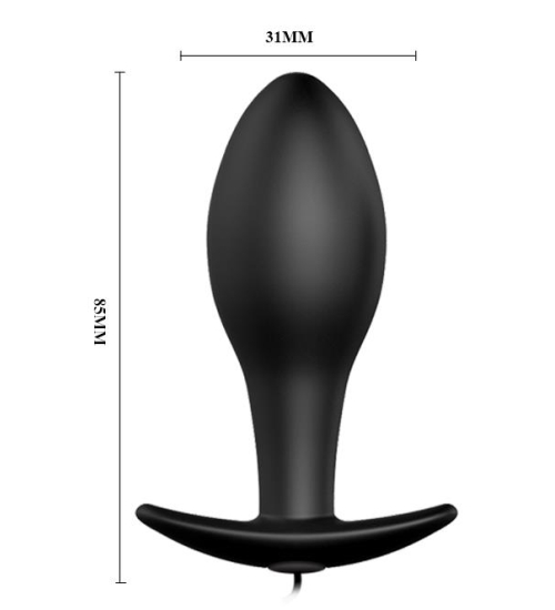 Analny plug z 12 trybami wibracjami !