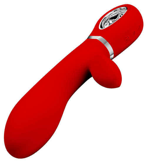 Wibrator do punktu G powleczony grubym silikonem