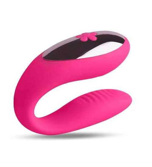 Różowy wibrator bezprzewodowy dla par
