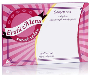 Erotic Menu- kulinarna gra erotyczna