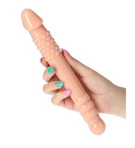 Podwójne cieliste dildo