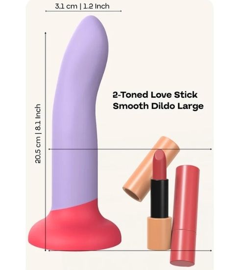 Sprężyste fioletowe dildo z czerwoną przyssawką