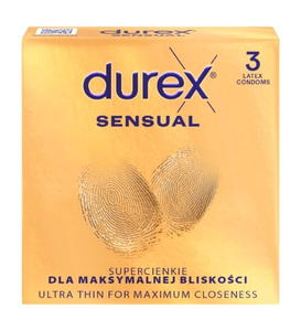 Supercienkie Durex Sensual 3szt.