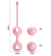 Różowe kulki orgazmowe