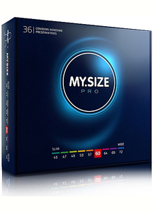 Prezerwatywy MY.SIZE Pro 60 mm - 3 szt