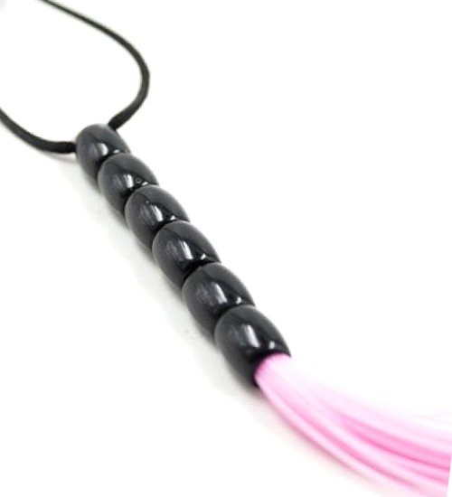 Ozdobny pejcz z ekoskóry